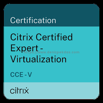Deniz Pekdaş – Citrix Certified Expert – V (Credly Profili)